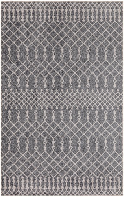 Nourison Home Nourison Astra Machine Washable ASW10 2' x 6' Denim Bohemian Indoor Rug - 3'3" x 5'