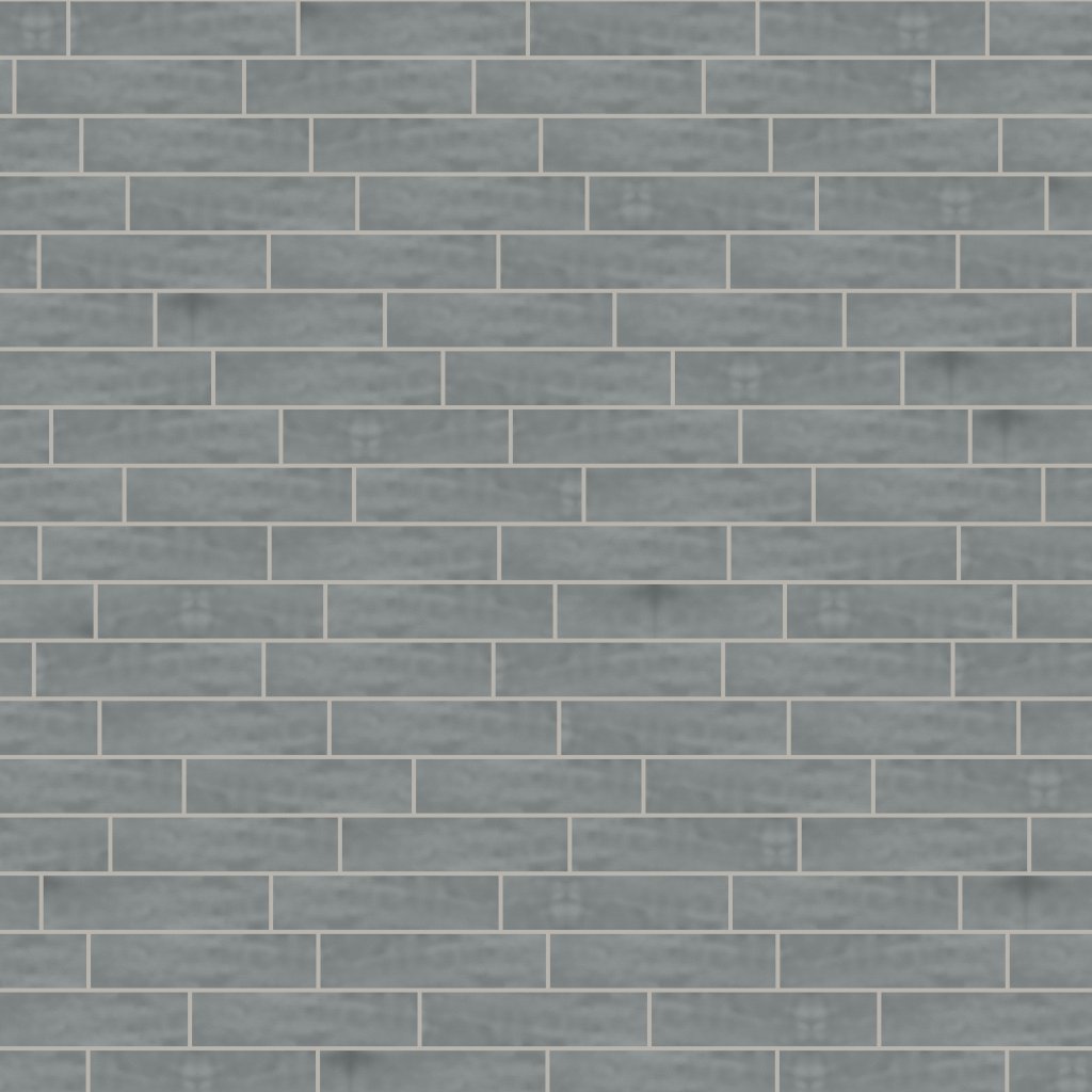 Qualis Ceramica Chateau Anthracite Charcoal Glossy 3X12W
