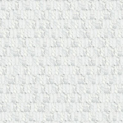 Qualis Ceramica Virtue Bianco 2x6 Picket Mosaic - 10.5"x12"