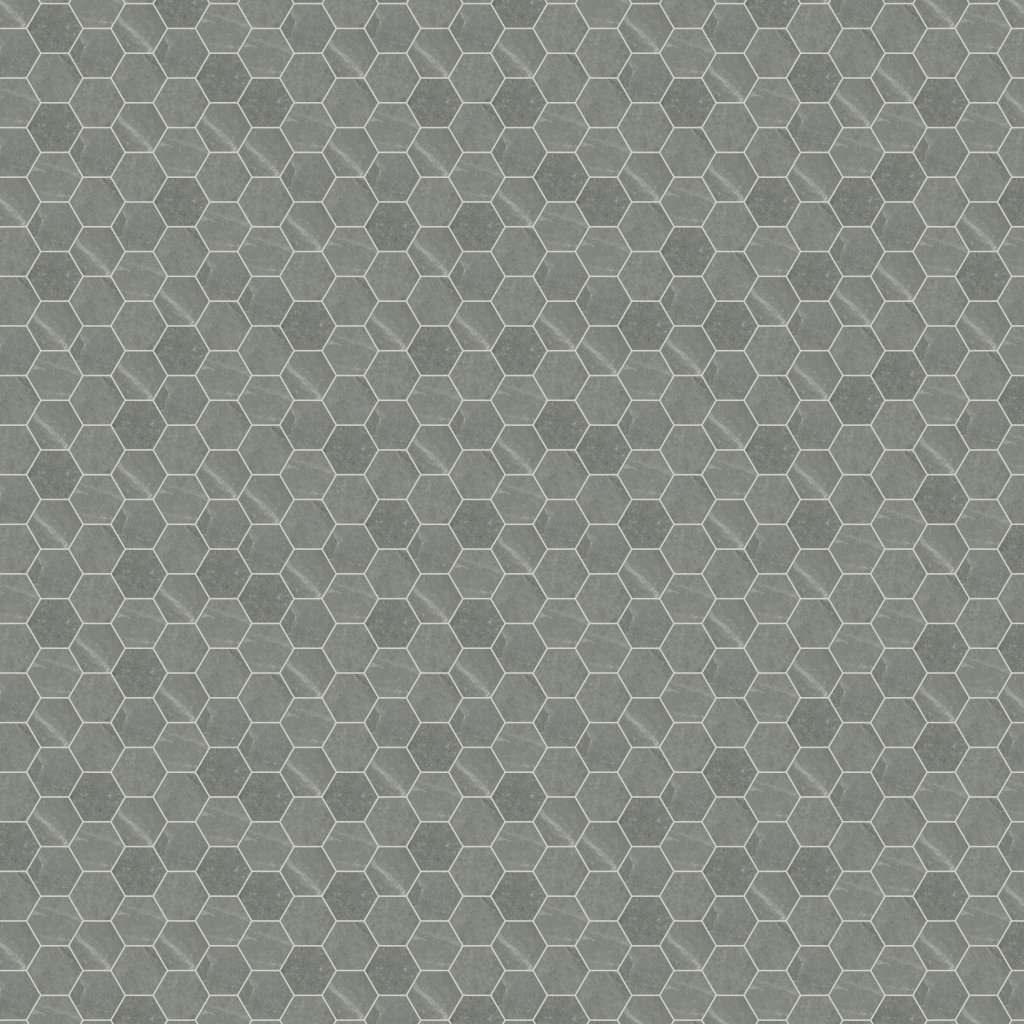 Qualis Ceramica Nord 2 Hex Chromium