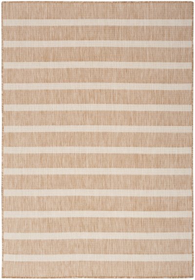 Nourison Home Nourison Positano POS03 9' x 12' Beige Ivory Modern Rug - 6' x 9'