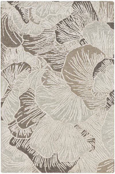 Nourison Home Nourison Avra AVR01 3'9" x 5'9" Grey Modern Indoor Rug - 3'9" x 5'9"