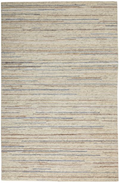 Nourison Home Nourison Plateau PAE01 2' x 3' Ivory Modern Indoor Rug - 5'6" x 7'5"