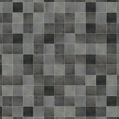 Qualis Ceramica Morocco 5x5 Coal Gloss - Grid