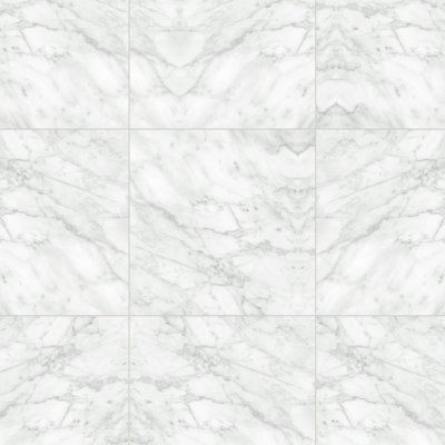 Qualis Ceramica Plata 24x24 Carrara Abisso Matte - Grid