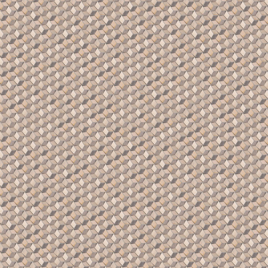 Marble Systems Oudna Honed Limestone Mosaic 8x8 - Oudna