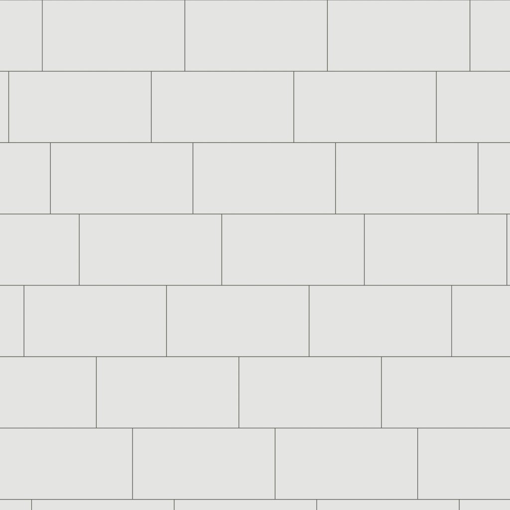 Qualis Ceramica Traditions Vintage Grey 8X16 Glossy - Light Grey