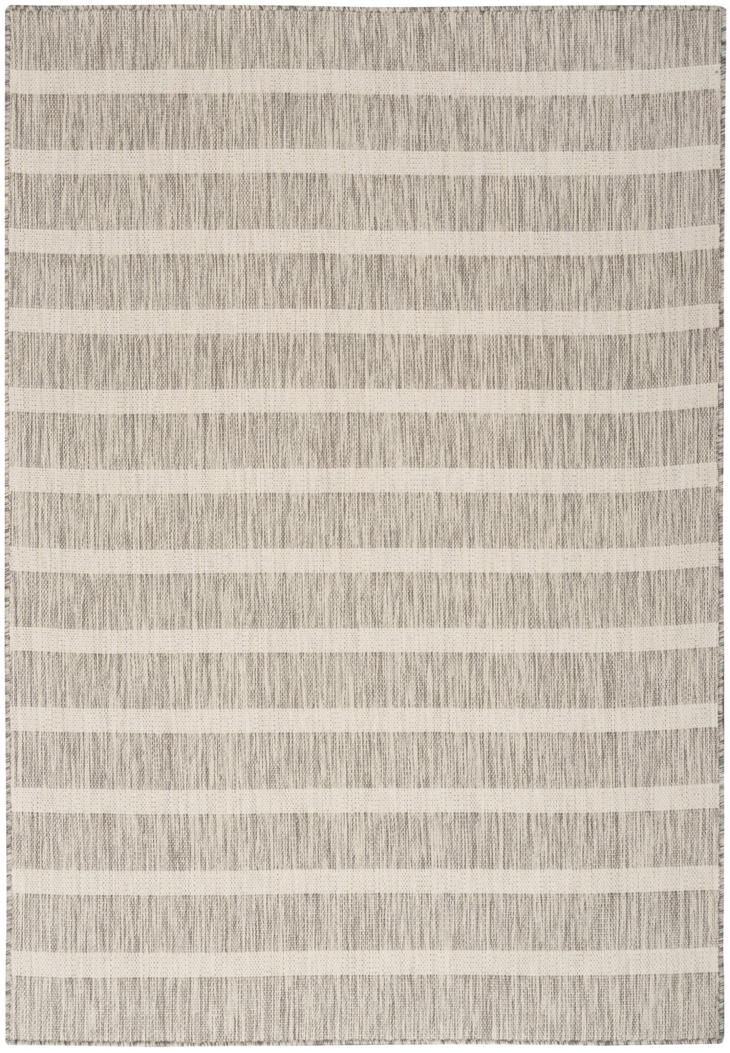 Nourison Home Nourison Positano POS03 7' x 10' Grey Ivory Modern Rug