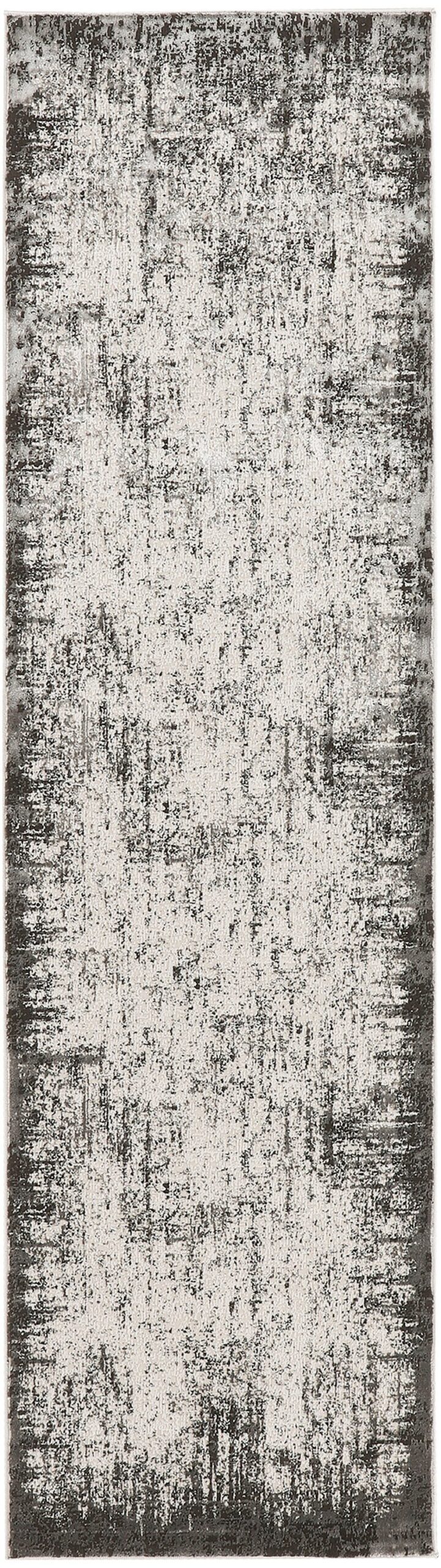 Nourison Home Nourison Desire DSR05 2'3" x 7'6" Grey Ivory Modern Indoor Rug