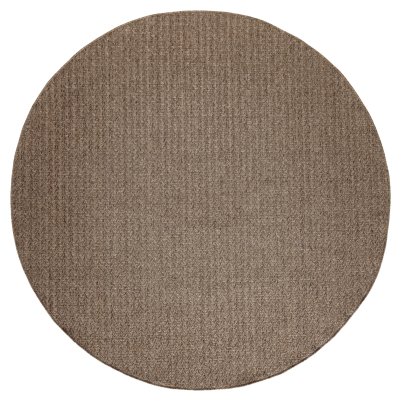 Nourison Home Nourison Tulum TLM02 2'2" x 8' Brown Outdoor Rug - 8' Round