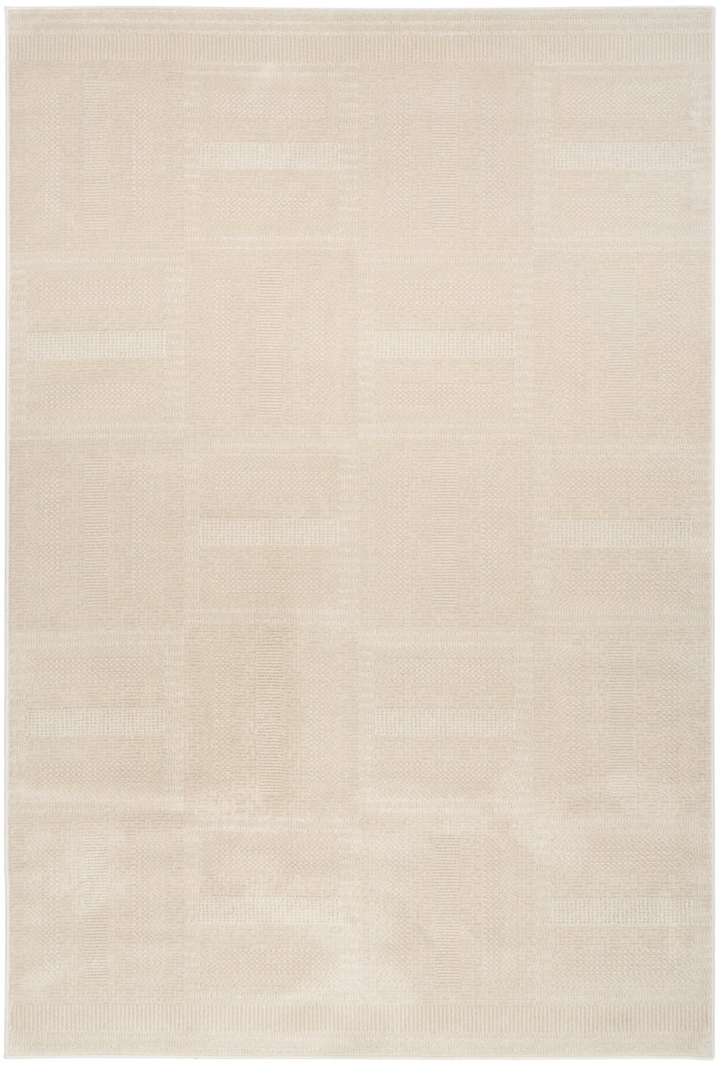 Nourison Home Nourison Nordic NRC11 5' x 7' Taupe Modern Indoor Rug