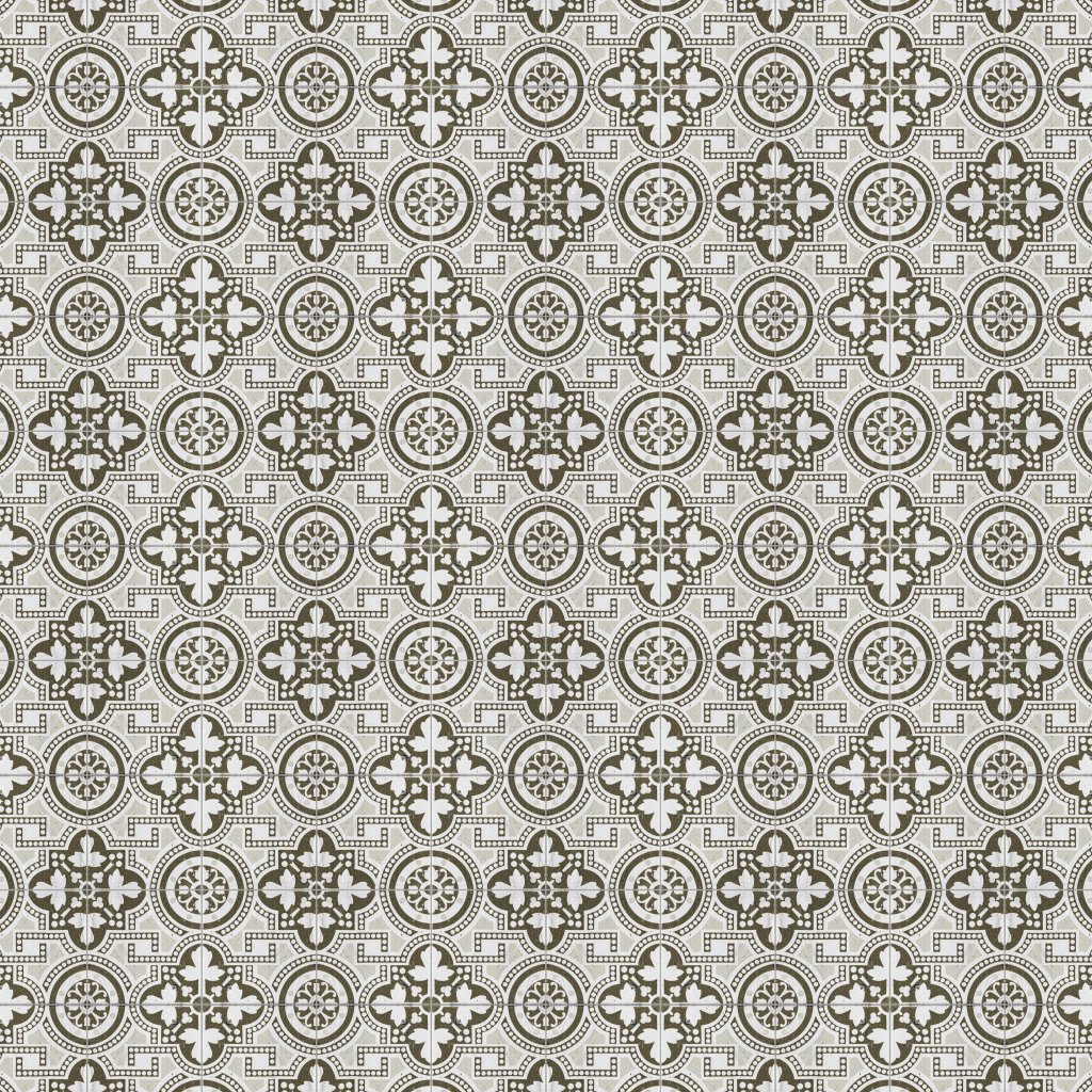 Marble Systems Palena 4 Square 1/2 Glazed Terracotta Tile 6x6 - Palena 4 Square 1/2