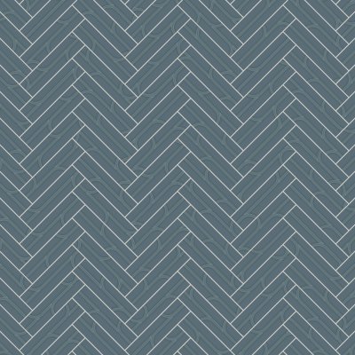 Qualis Ceramica Geometra 3x12 Ink Ivy - Herringbone