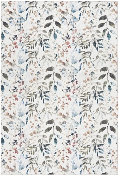 Nourison Home Nourison Nourison Washables NWB05 8' x 10' Ivory Multicolor Contemporary Indoor Rug - 4' x 6'