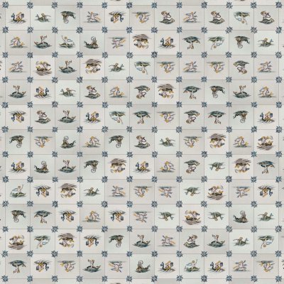 Marble Systems Sea Legends Poly Glazed Ceramic Tile 5x5 - Sea Legends Poly - 5" x 5" x 3/8"