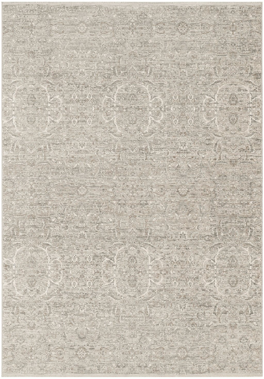 Nourison Home Nourison Outlines OLN06 5'3" x 7'3" Grey Vintage Indoor Rug