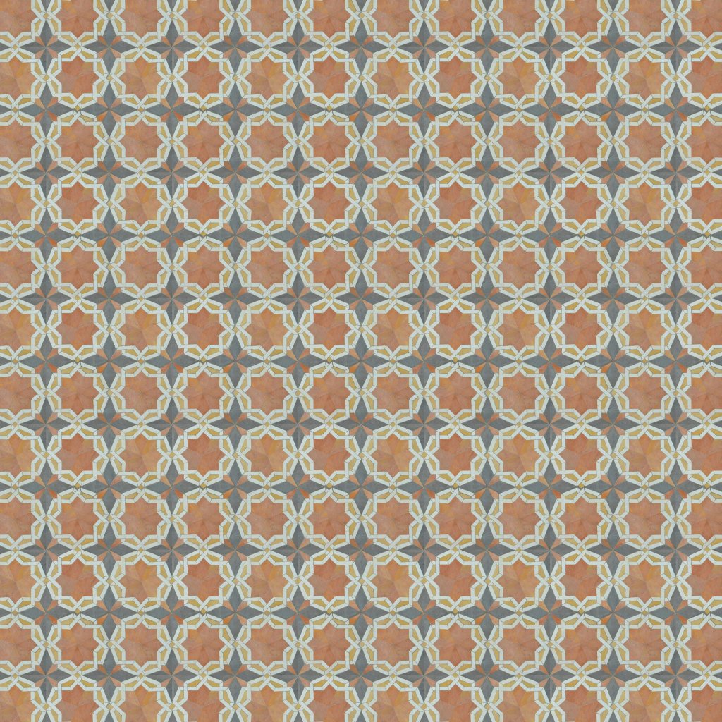 Marble Systems Maha Honed Limestone Mosaic 10x10 - Maha