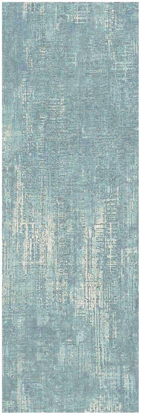 Nourison Home Nourison Botanical Washables BOT05 2' x 6' Green Modern Indoor Rug