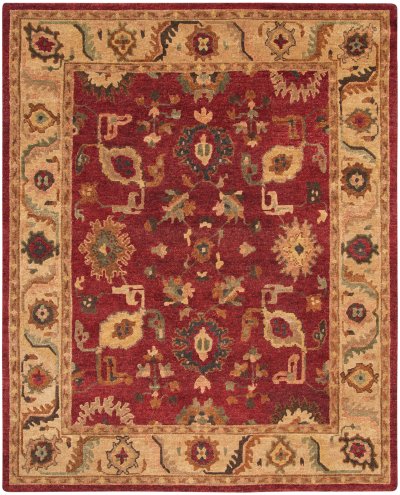 Nourison Home Nourison Tahoe TA08 8'6" x 11'6" Red Traditional Indoor Rug - 7'9" x 9'9"