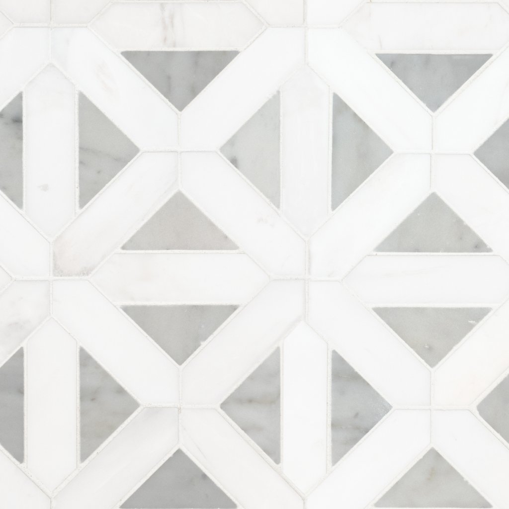 MSI Bianco Geometrica Polished - Dolomite