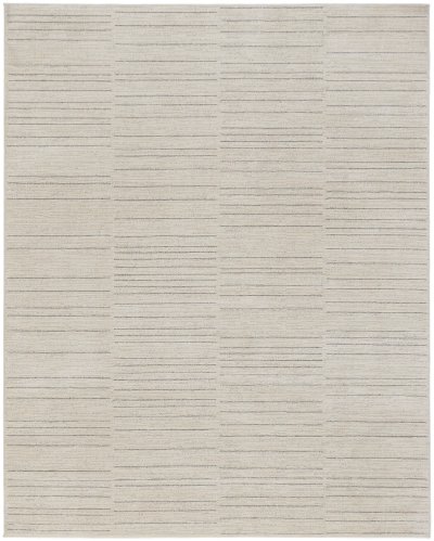 Nourison Home Nourison Andes AND02 9' x 12' Ivory Grey Scandinavian Indoor Rug - 3'11" x 5'11"