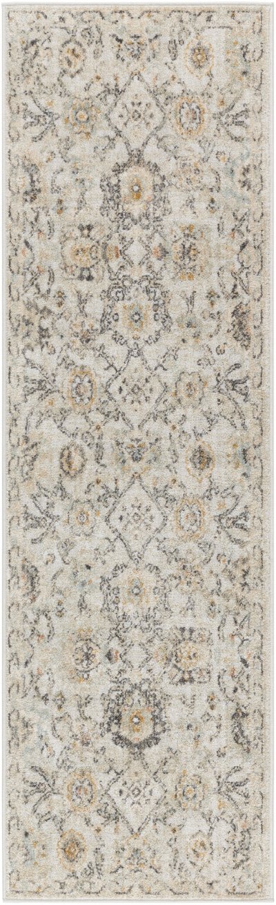Nourison Home Nourison Oushak Home OUS01 6' x 9' Grey Vintage Indoor Rug - 2' x 6'