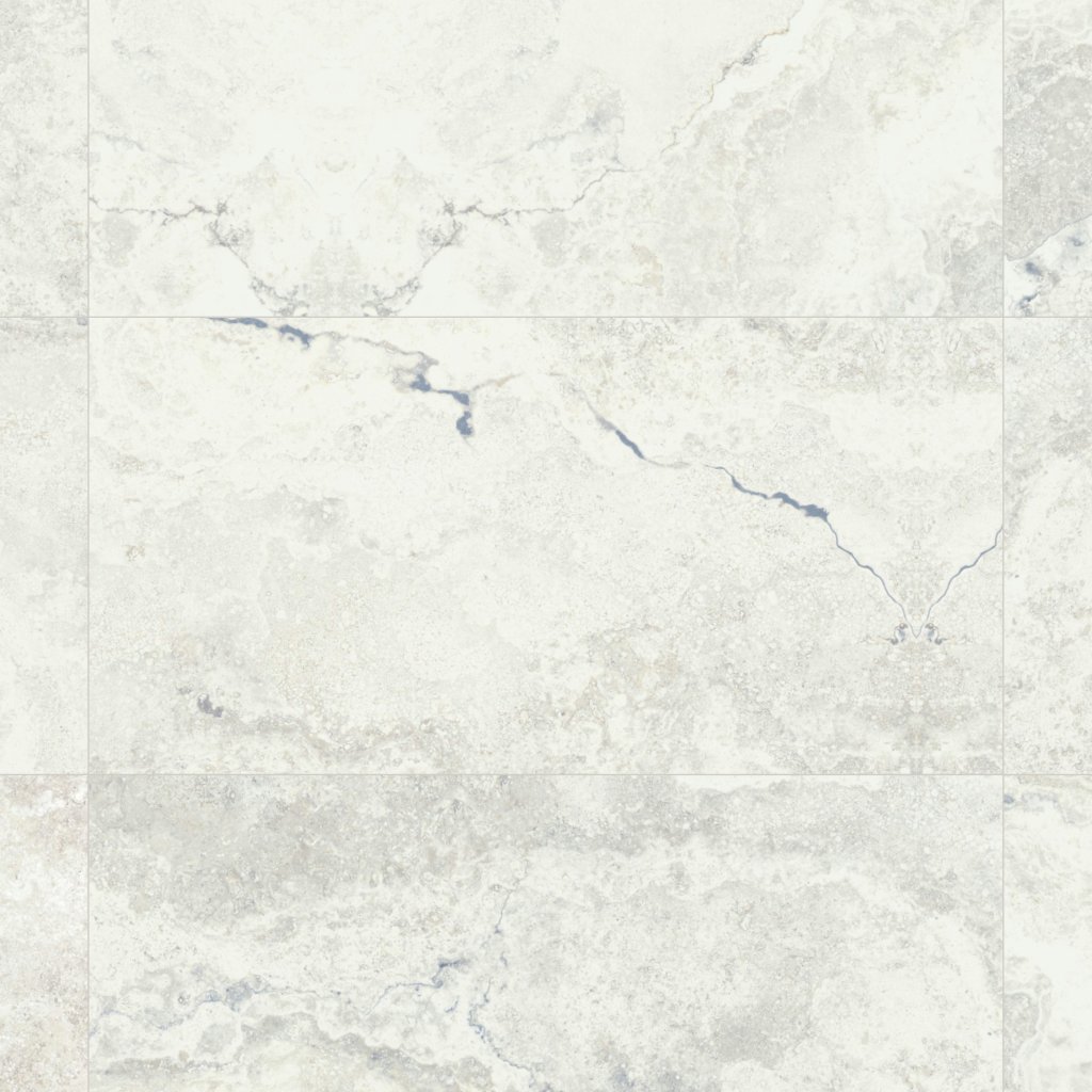 Qualis Ceramica QU Portofino 24X48F Bianco - Bianco