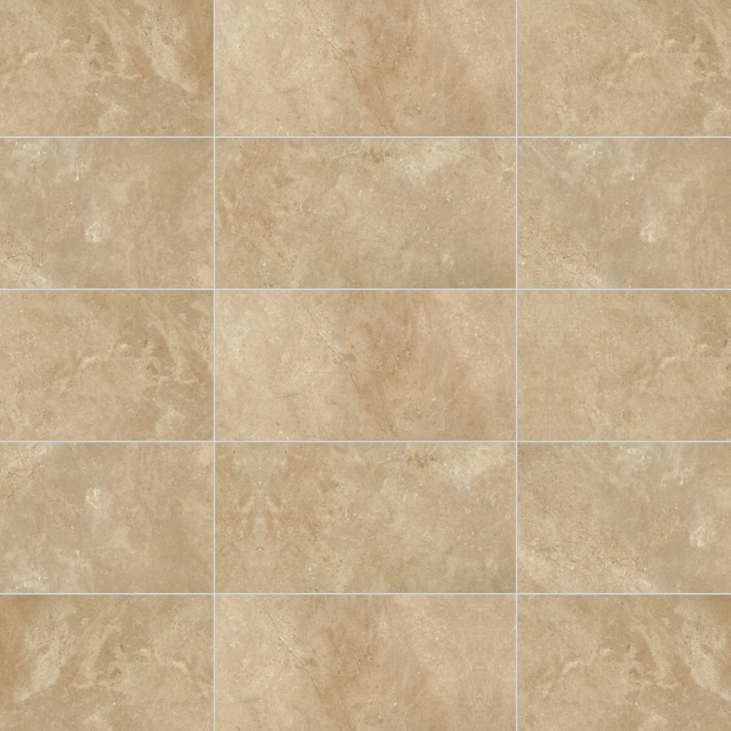 Daltile Affinity Beige, Rectangle, 12X24, Matte - Beige