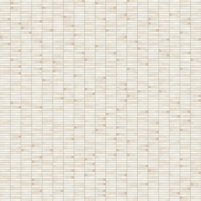 Marble Systems Calacatta Amber Honed 5/8x3 Marble Mosaic 12x12 - Calacatta Amber - 12" x 12" x 3/8"