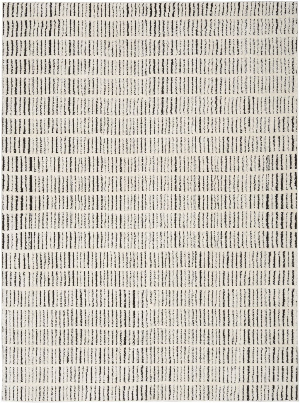 Nourison Home Nourison Cozy Modern CMD03 9' x 12' Ivory Black Scandinavian Indoor Rug