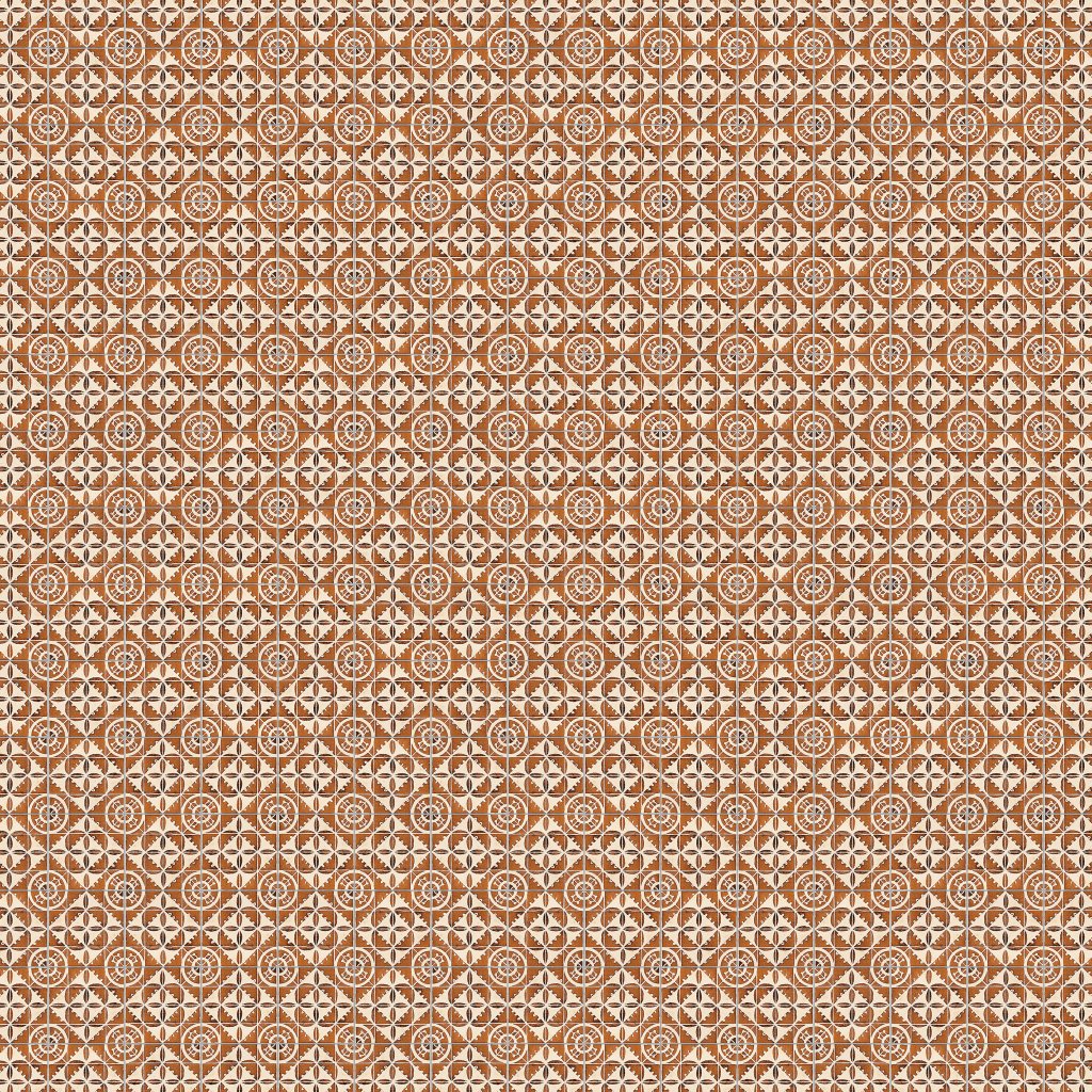Marble Systems Nipon-54 Glazed Ceramic Tile 4x4 - Nipon-54
