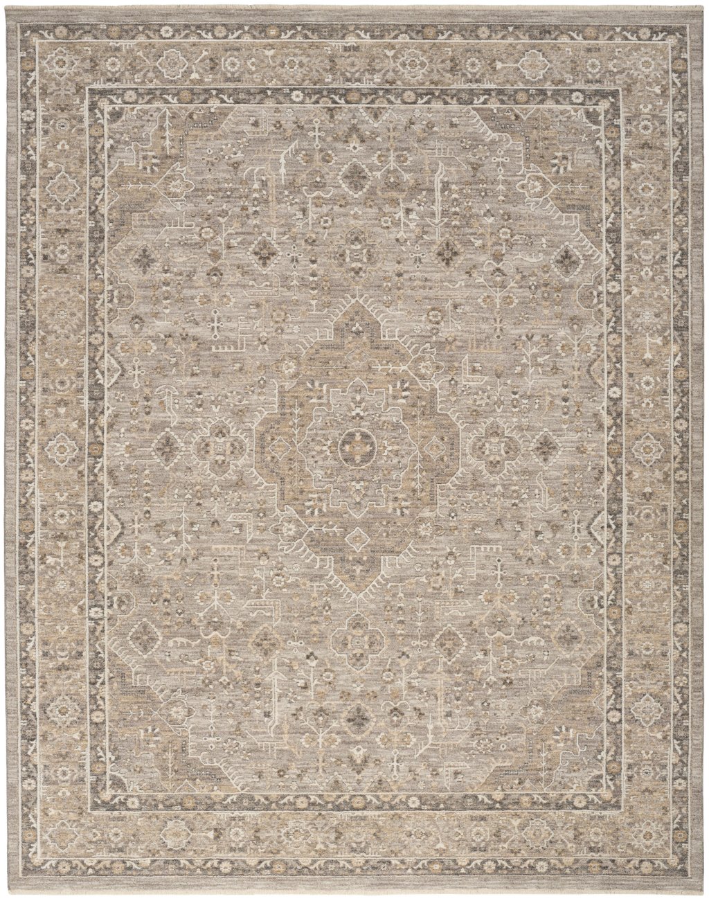 Nourison Home Nourison Harbor HRB02 9'6" x 13'2" Grey Vintage Indoor Rug