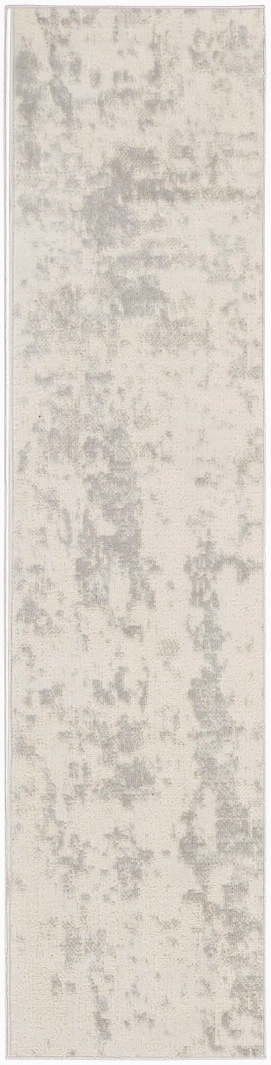 Nourison Home Nourison Quarry QUA01 2'2" x 7'6" Cream Grey Modern Indoor Rug