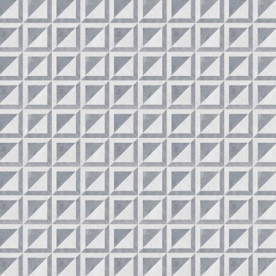 Marble Systems Iceberg, Allure Polished York Marble Mosaic 11 15/16x11 15/16 - Iceberg, Allure - 11 15/16" x 11 15/16" x 3/8"