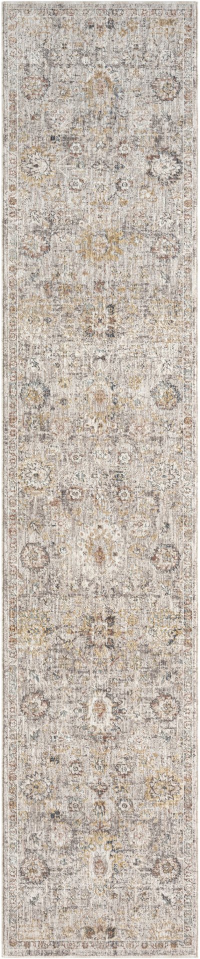 Nourison Home Nourison Antique Fusion ANF05 9' x 11'10" Grey Vintage Indoor Rug - 2'2" x 10'