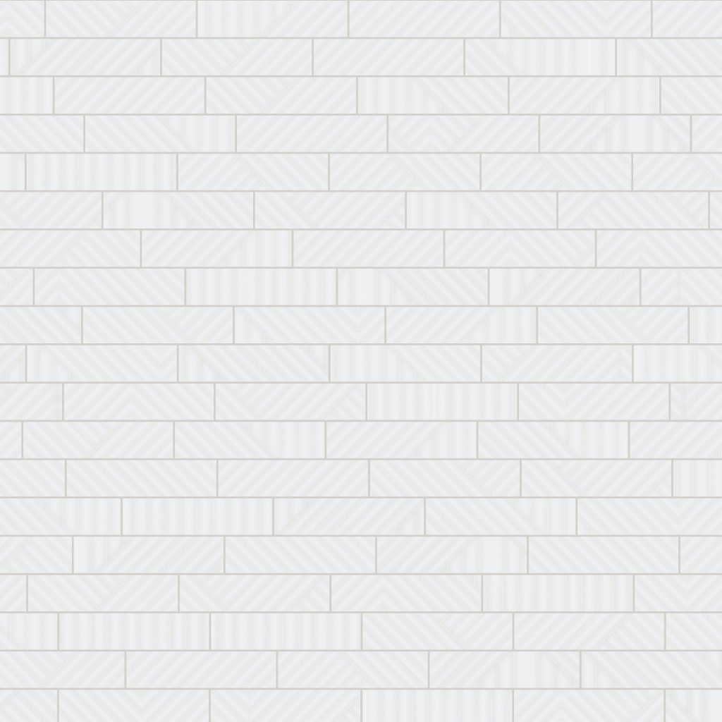 Qualis Ceramica Geometra 3x12 Powder Maze
