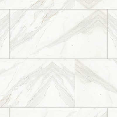 Qualis Ceramica Royal Stoneworks 24X48 Crown Calacatta Vintage - 24" x 48"