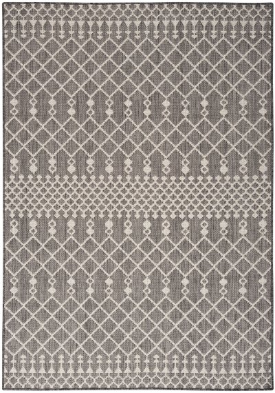 Nourison Home Nourison Positano POS02 10' x Square Charcoal Modern Rug - 6' x 9'
