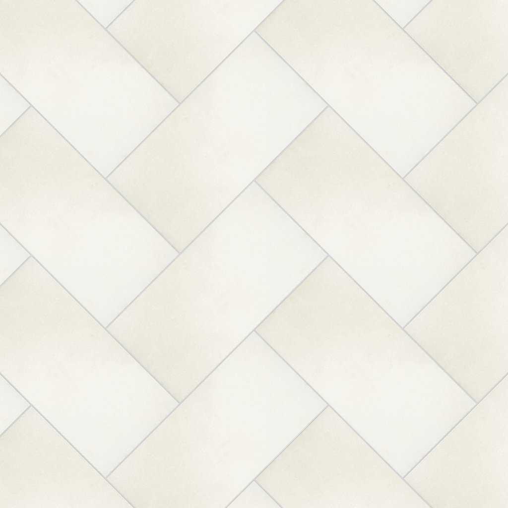 Daltile Volume 1.0 Sonic White, Rectangle, 12X24, Matte - Sonic White