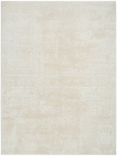 Nourison Home Nourison Dekor DEK04 4' x 6' Ivory Beige Modern Indoor Rug - 5'3" x 7'