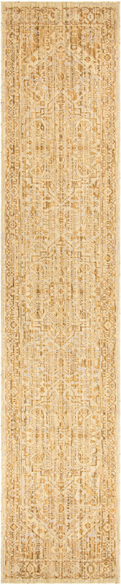 Nourison Home Nourison Antique Bloom ANB03 8' x 10' Beige Vintage Indoor Rug - 2'4" x 12'