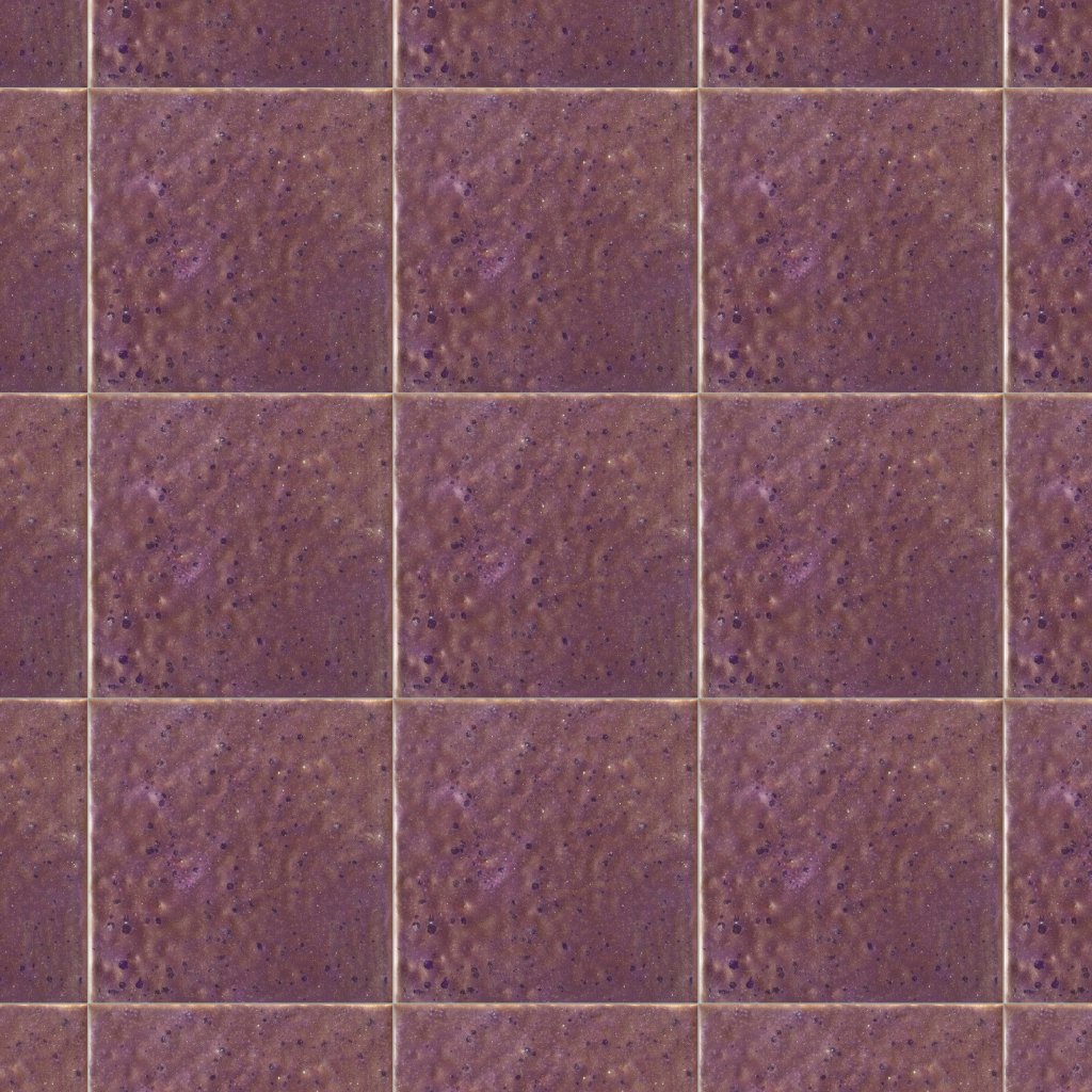 Marble Systems Pomegranate Glossy Ceramic Tile 16x16 - Pomegranate