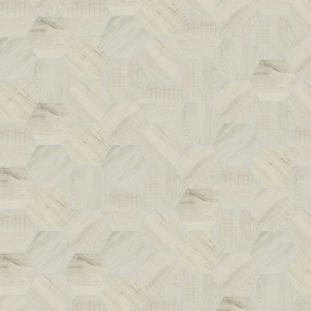 Daltile Sleigh Creek Cabriolet, Hexagon, 8X9, Matte - Cabriolet