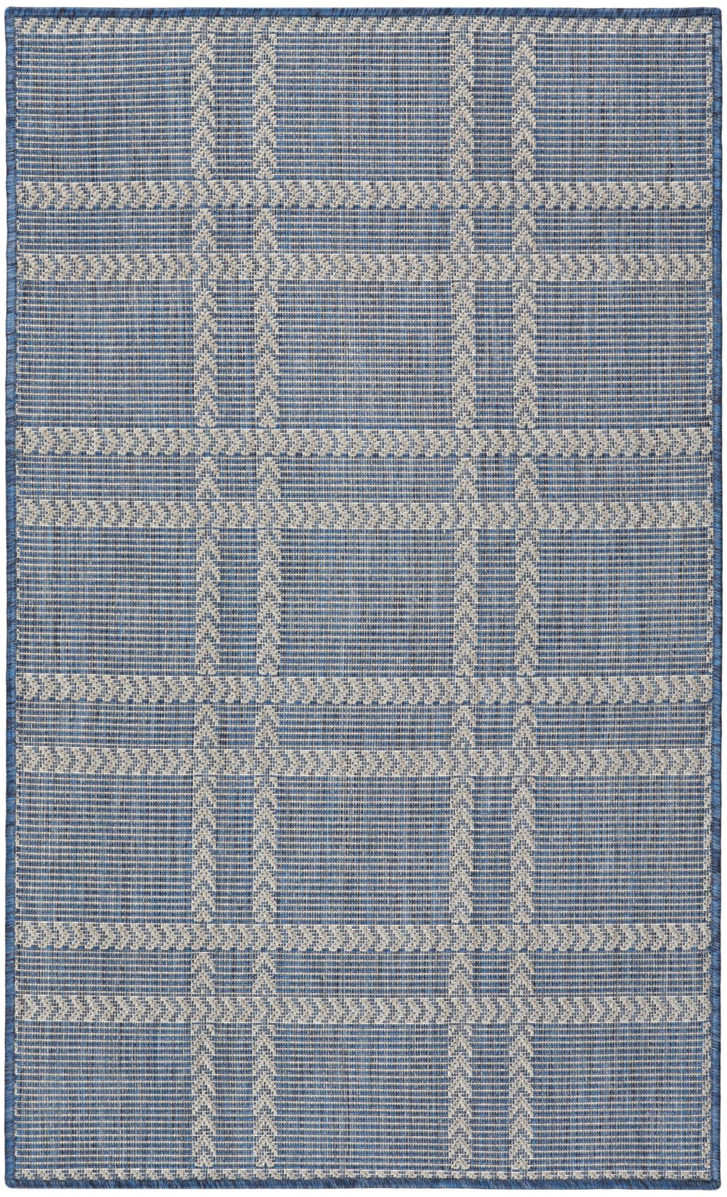 Nourison Home Nourison Horizon Indoor/Outdoor HOZ04 3' x 5' Navy Modern Rug
