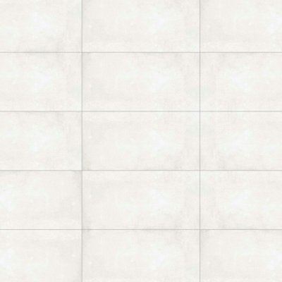 Marble Systems Miami White Honed Concrete Look Porcelain Tile 12x24 - Miami White - 12" x 24" x 5/16"