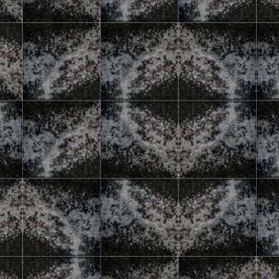 Marble Systems Stormy Glossy Ceramic Tile 16x16 - Stormy - 16" x 16" x 3/8"
