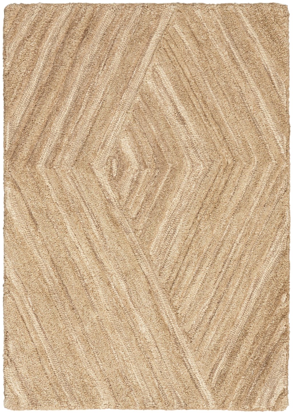 Nourison Home Nourison Graceful GRU03 3'9" x 5'9" Taupe Modern Indoor Rug