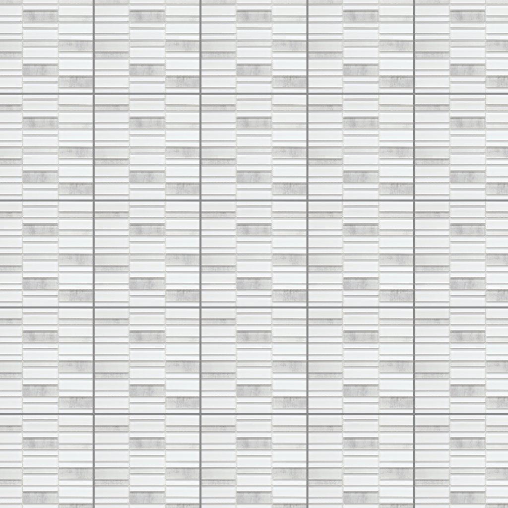 Emser Tile LA VIE MOSAIC -GLS - White