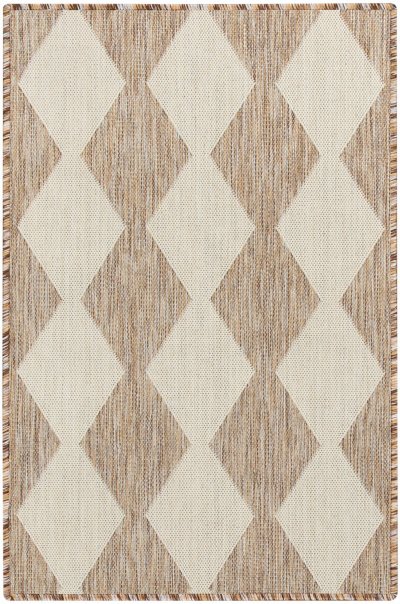 Nourison Home Nourison Positano POS04 8' x Square Beige Modern Rug - 3' x 5'