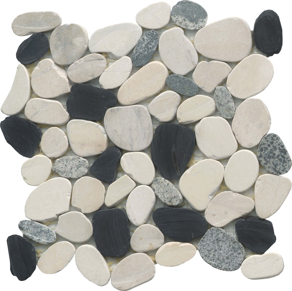 Emser Tile VENETIAN FLAT PEBBLES BLEND MOSAIC -PEB - Italia